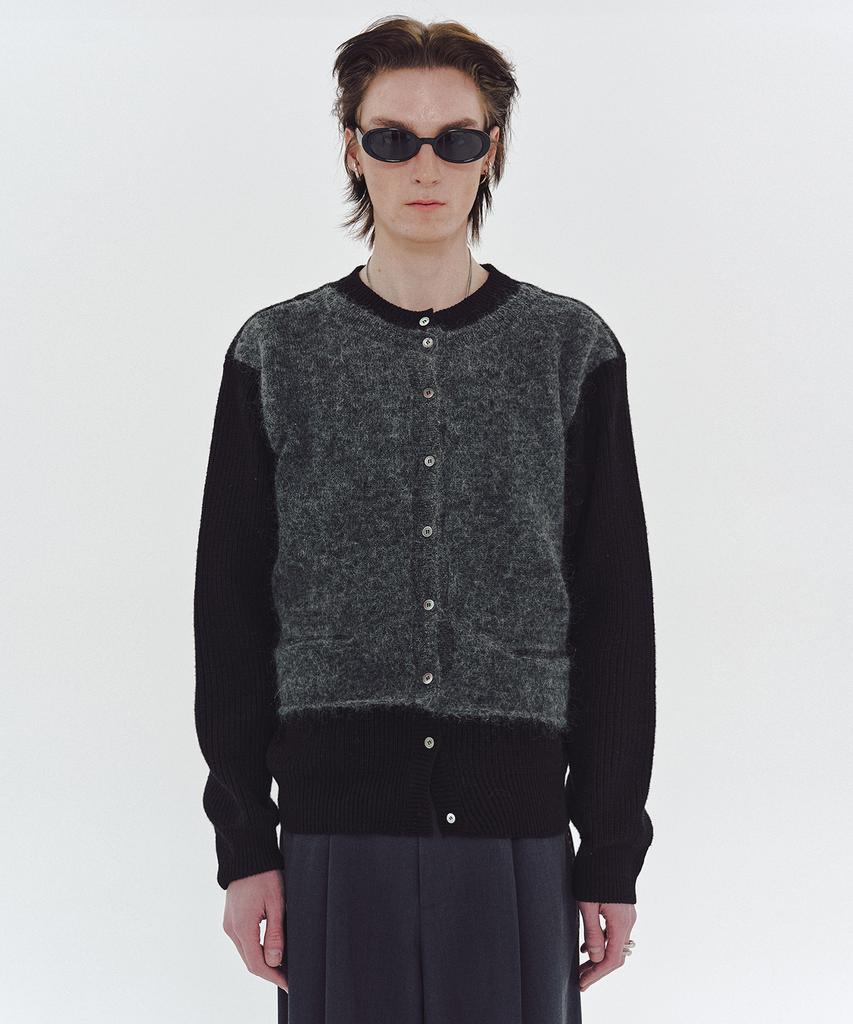 MMIC Overlap Cardigan (Black)