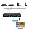Мультивьюверный коммутатор 4x1 HDMI-совместимый четырехканальный бесшовный коммутатор 4 в 1 выход поддержка 4K 30 Гц для PS4 камера компьютер на телевизор монитор