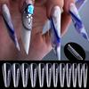 Types DIY For Building UV Acrylic Gel Nail Mold False Nail Tips Fake Nails Extension Nail Dual Form