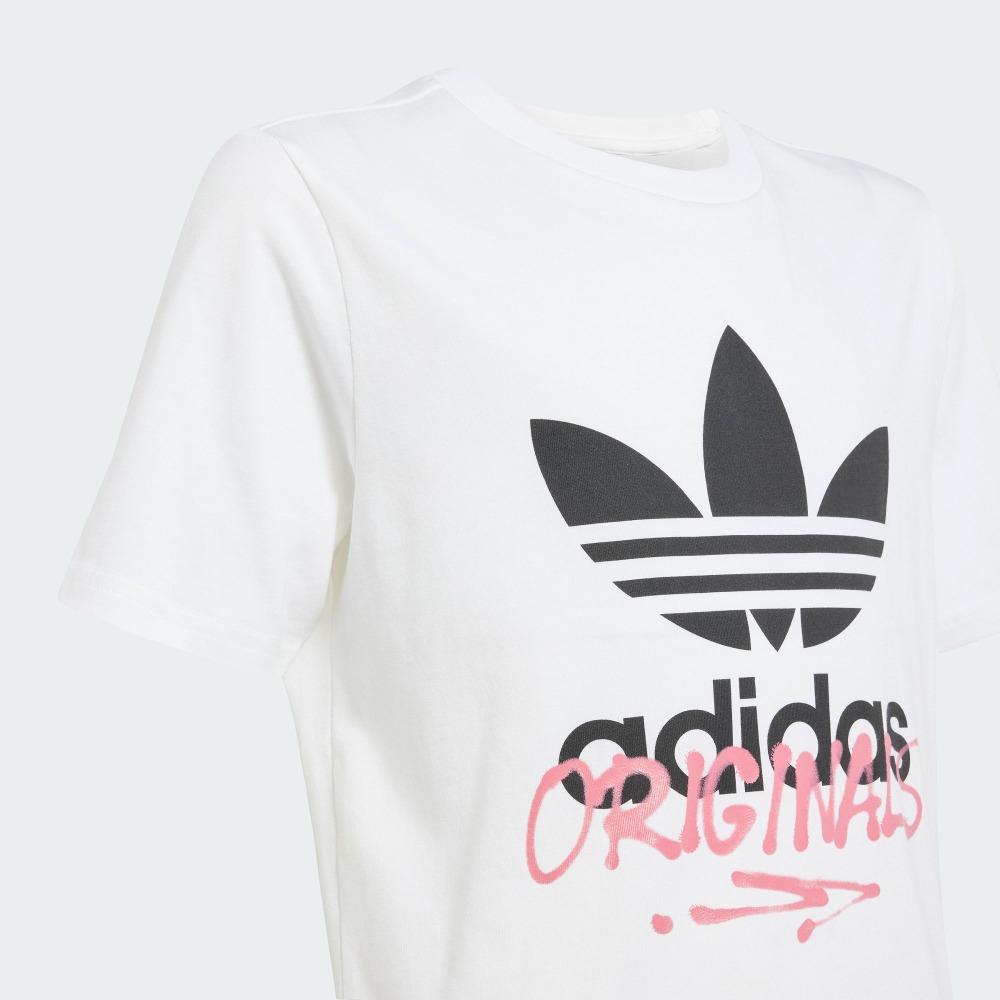 Adidas Originals T Shirt White Teenagers IY5455