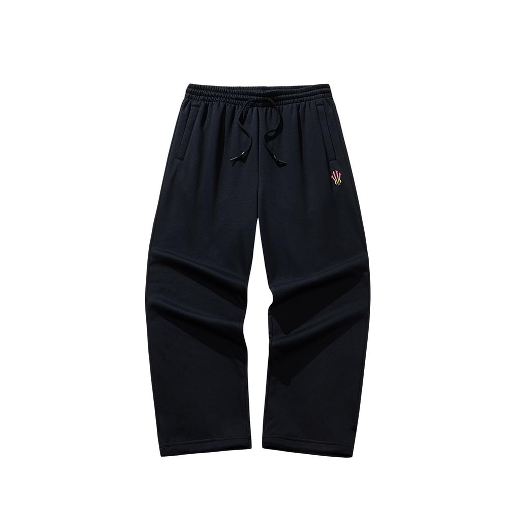 Anta Irving Collection Knitted Sweatpants Unisex Basic Black 972541302-2