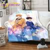 Sasaki and Miyano Flannel Blankets Anime Throw Blanket for Bed Livingroom Sofa Campus Cartoon Blankets Homosexual Love Blanket