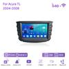 9Inch For Acura TL 2004-2008 Car Multimedia Video Player GPS Navigation Radio Android13 8+256G 8Core CarPlay 4G Host 360 Camera