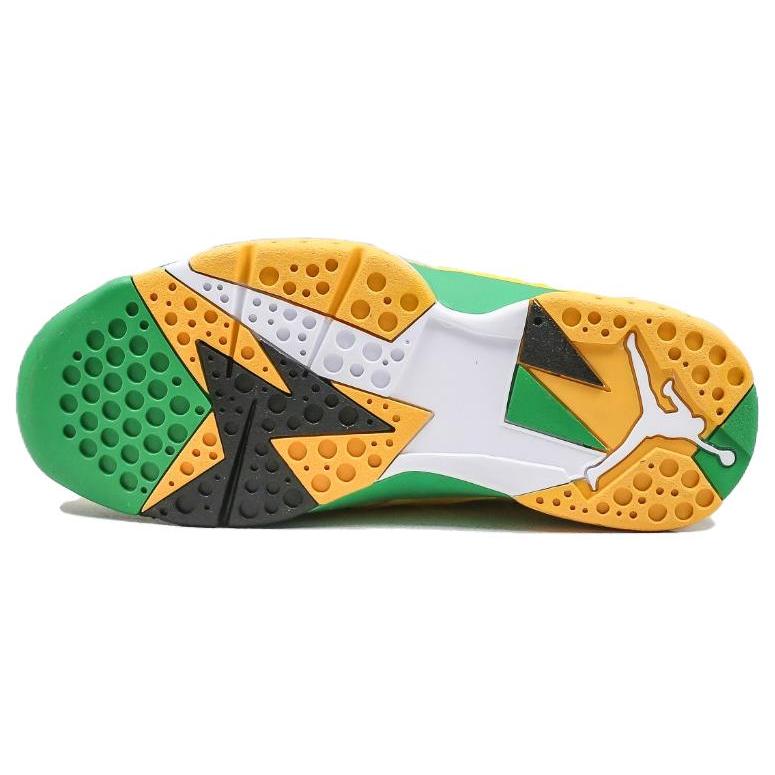 Air Jordan 7 Oregon Ducks Pe 'Желто-зеленый' AT3375-300