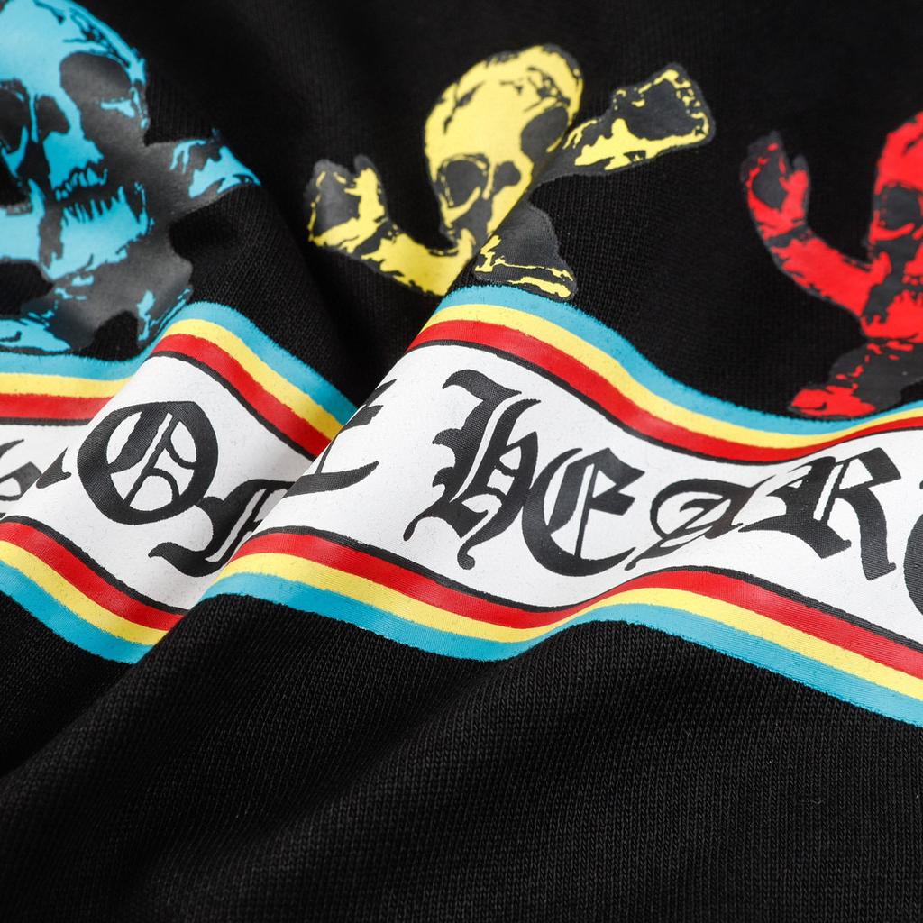 853 CHROME HEARTS Осень-Зима 2025 Новая Толстовка с Капюшоном на Молнии Классического Стиля с Логотипом Большого Размера, Подходит для Парной Носки