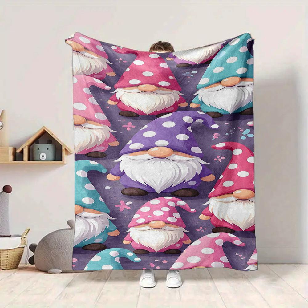 1Pc Christmas Nutcracker Tradition Blanket Soft And Comfortable Casual Warm Camping Travel Christmas Halloween Gift M91712