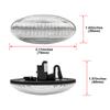 For Peugeot 107 108 206 307 SW CC 407 607 1008 Partner Citroen C1 2 3 4 5 Xsara For Toyota Aygo Dynamic Led Side Marker Blinkers