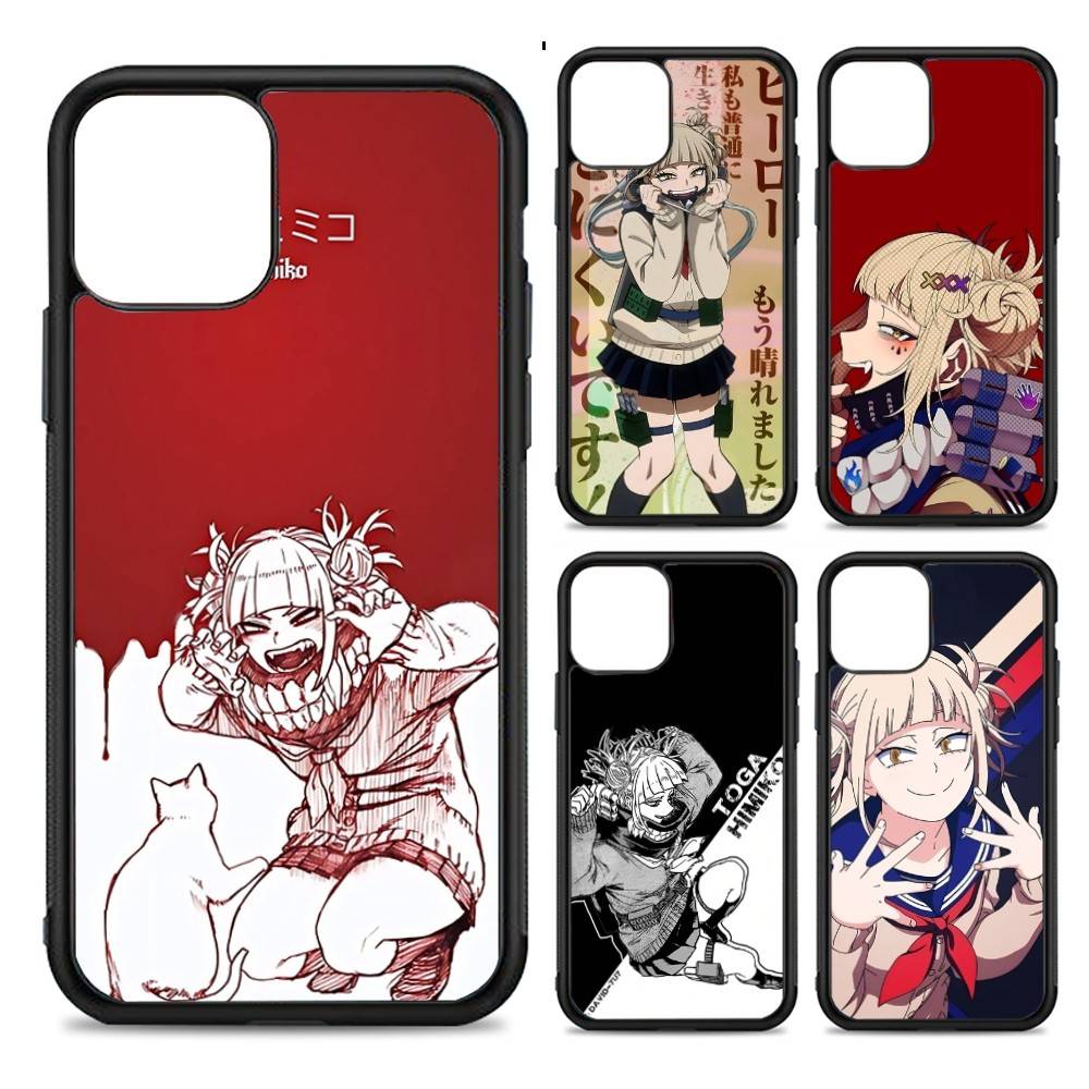Himiko Toga Boku No Hero Academia Phone Case Silicone PC+TPU For For iPhone 11 12 13 14 15 16 Plus Pro Max Cover