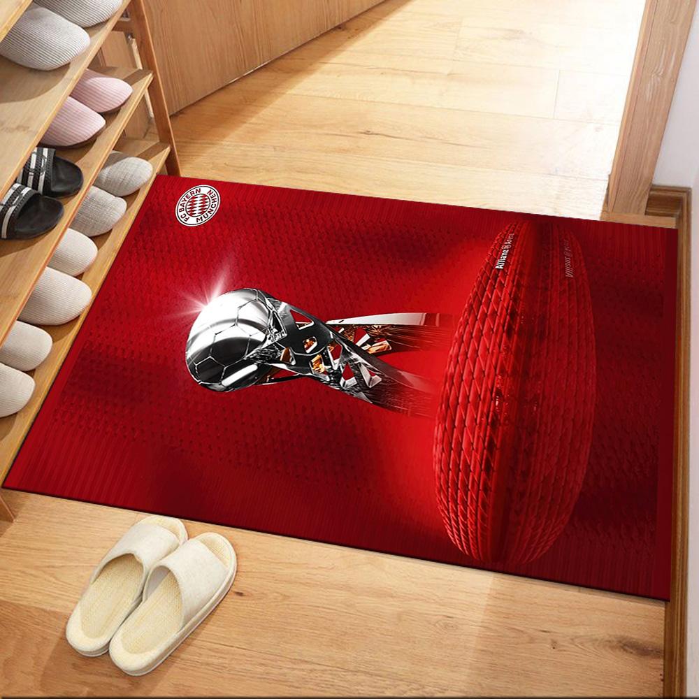 Bayern Munich Area Rug Suitable for Playrooms Game Room Study room Dining Room Anti-slip Rug Anime Office Decor Gift for Festivals