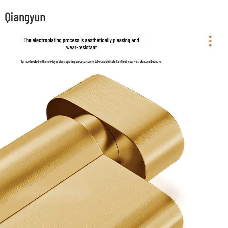 Универсальный цилиндр дверного замка для дома Qiangyun с ручкой