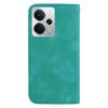 For Realme 14 5G Stand Case 7-Shaped Pattern Imprint Leather Phone Cover