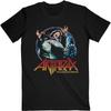 Футболка Anthrax Spreading The Disease Логотип-виньетка Официальная Мужская Черная