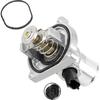 BOXI 96984104 Thermostat Housing Assembly w/Gasket Fit 2009-2011 for Chevy Aveo Aveo 5/2011-2016 for Chevy Cruze / 2013-2018 for Chevy Sonic/for
