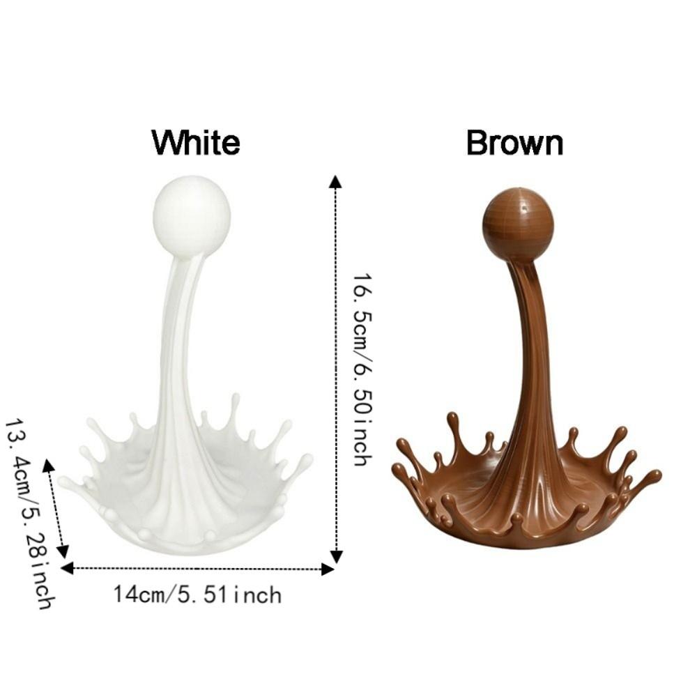 Plastic Milk Splash Cup Rack 3D Printed Water Spray Cup Holder Table Ornament Photography Prop