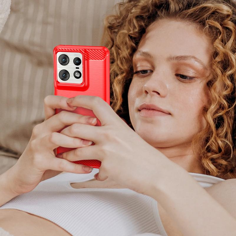 Текстурированный ультратонкий силиконовый мягкий чехол для Moto Edge 50 Fusion 50 Pro 40 Neo 30 Ultra G24 G04 G34 G84 G54 G14 G73 G53 Полная защита