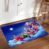 Sonic The Hedgehog Figures Set Decoration,Carpet,Living Room,Bedroom, Non-slip,Square rug