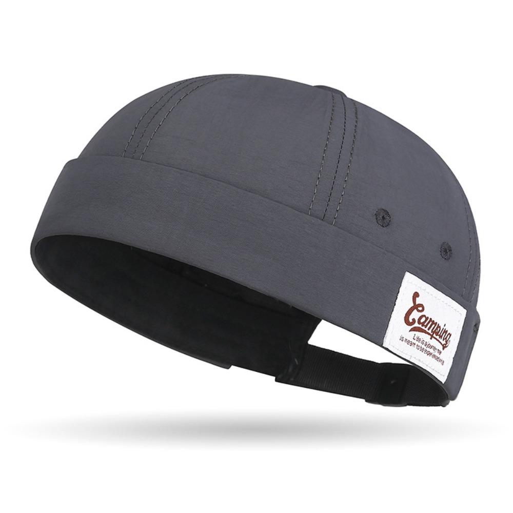 Retro Landlord Hat Quick Drying Skullcap Casual Snapback Hat Unisex