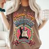 Винтажная футболка с графическим принтом Nashville Guitar Comfort Colors, Ретро-рубашка для кантри-музыки