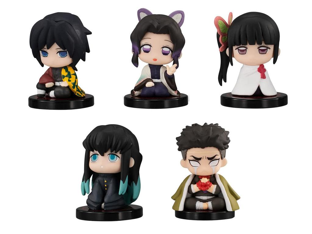 Demon Kimetsu no Yaiba Suwarasetai 2 Набор всех 5 типов Gacha Gacha Slayer