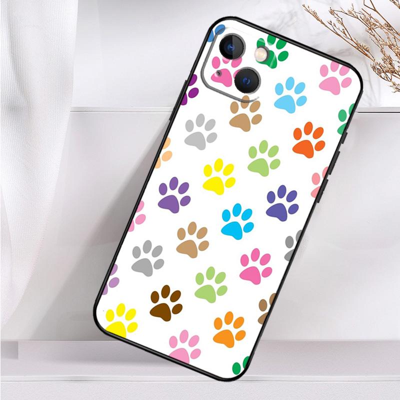 Чехол с лапками кошки и собаки, противоударный, для iPhone 17 Pro Max 11 14 15 16 Plus 12 13 Mini 16e 17 Air, чехол для телефона