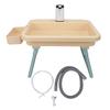 Portable Sink with Electric Water Pump Easy Setup Mobile Hand Wash Station for Outdoor Dishwashing Camping