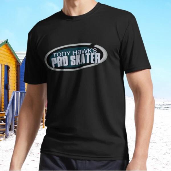 New THPS Tony Hawk_s Pro Skater 1 Logo Active T-Shirt Funny Size S - 5XL