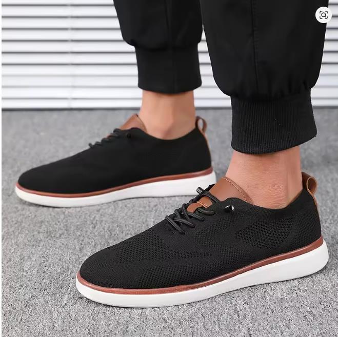 Men's Lightweight Knitted Shoes Comfortable All Day Long Have Fit Walking Shoes Suitable for Daily Wear Hiking Shoes