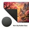 Cherry blossom Mouse Pads Pc Accessories Desk Mat Desk Interior Setup Mousepad Gamer Playmat Room Decoration Rug Big Mousepepad
