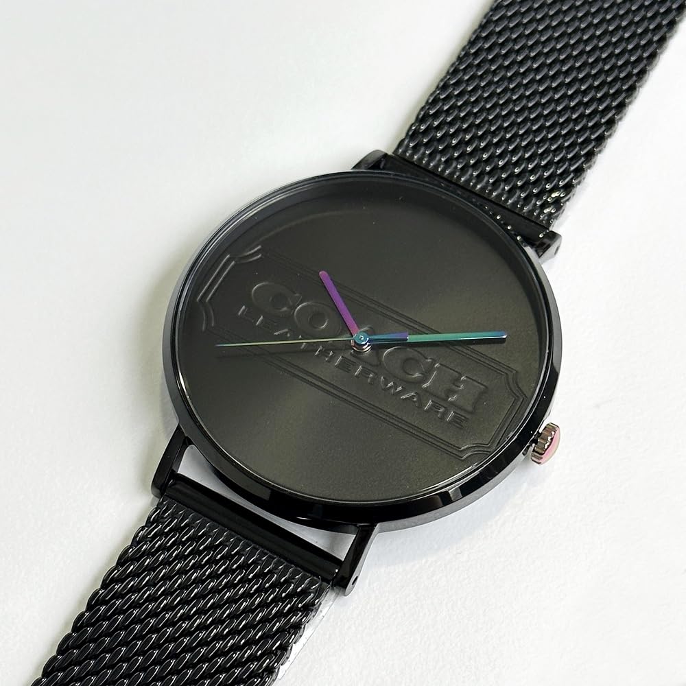 Часы бренд с шоппером из нержавеющей стали [Coach] мужские 14602591-sp [предмет]