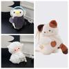 Doll Children Backpack Plush Toy Animal Shoulder Bag Soft Penguin Crossbody Bag  Outdoor