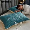 2pcs Cotton Anti-mite Pillowcases A Pair of Waterproof Pillowcases To Protect The Core Cover 48*74cm