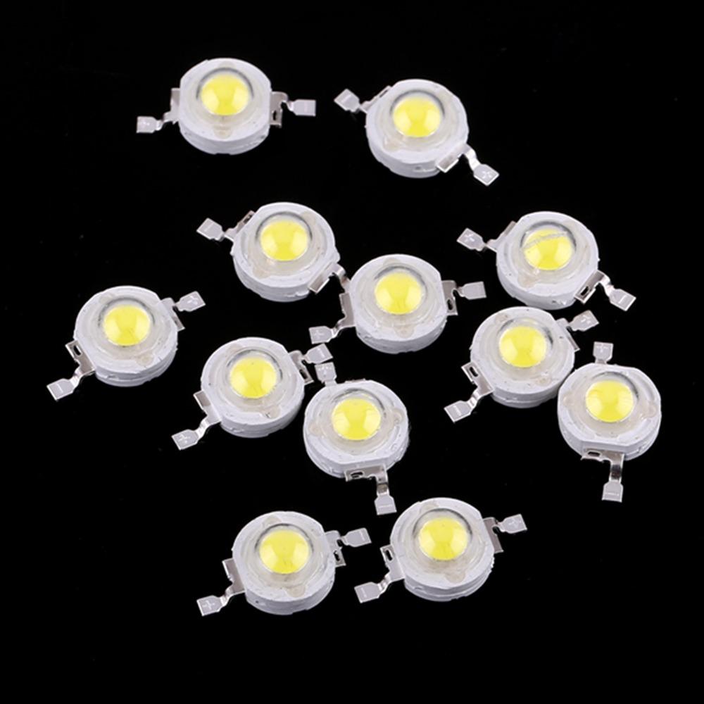50PCS 110LM/W LED Chips SMD 1W High Power DIY Lighting Fixtures Durable LED Chip Bulb  Downlight