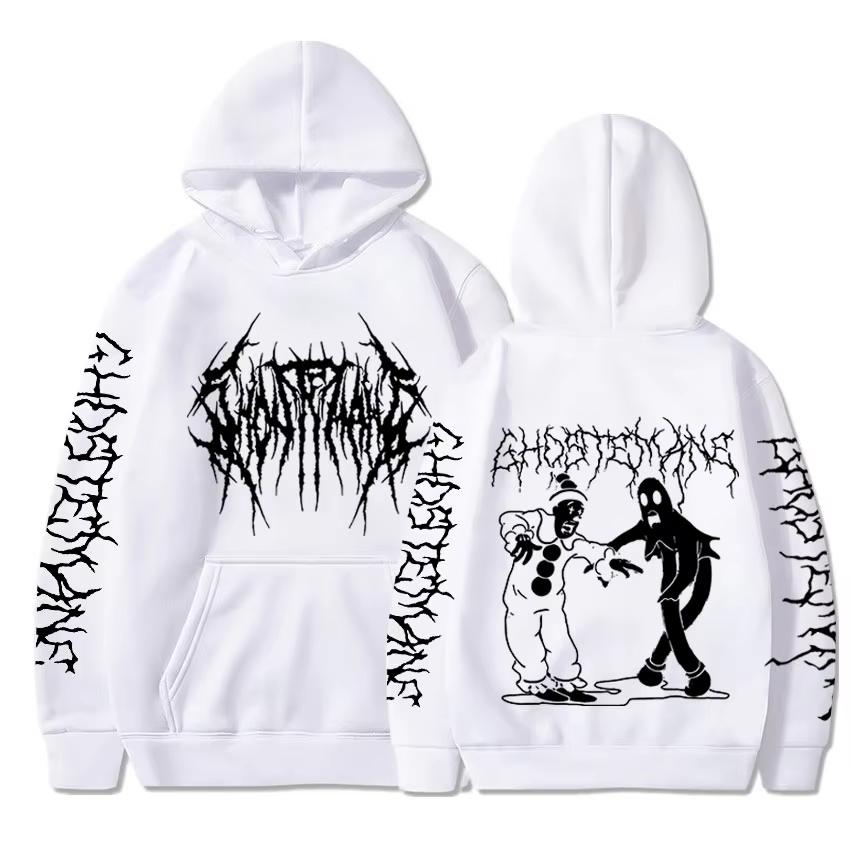 Ghostemane Толстовки Мужские Женские Модные Толстовки Детские Хип-Хоп Толстовки Толстовки Мужская Одежда Рэперские Толстовки Готические Пальто Мальчик
