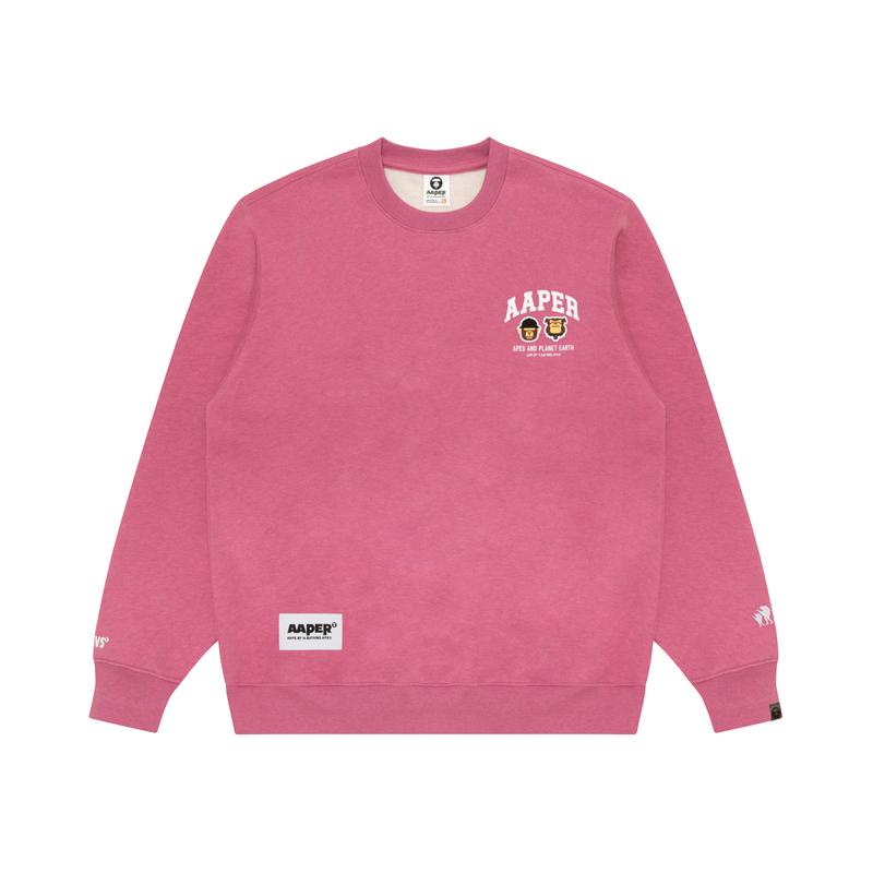 Aape graphic-print crew-neck sweatshirt AAPSWMC366XAP