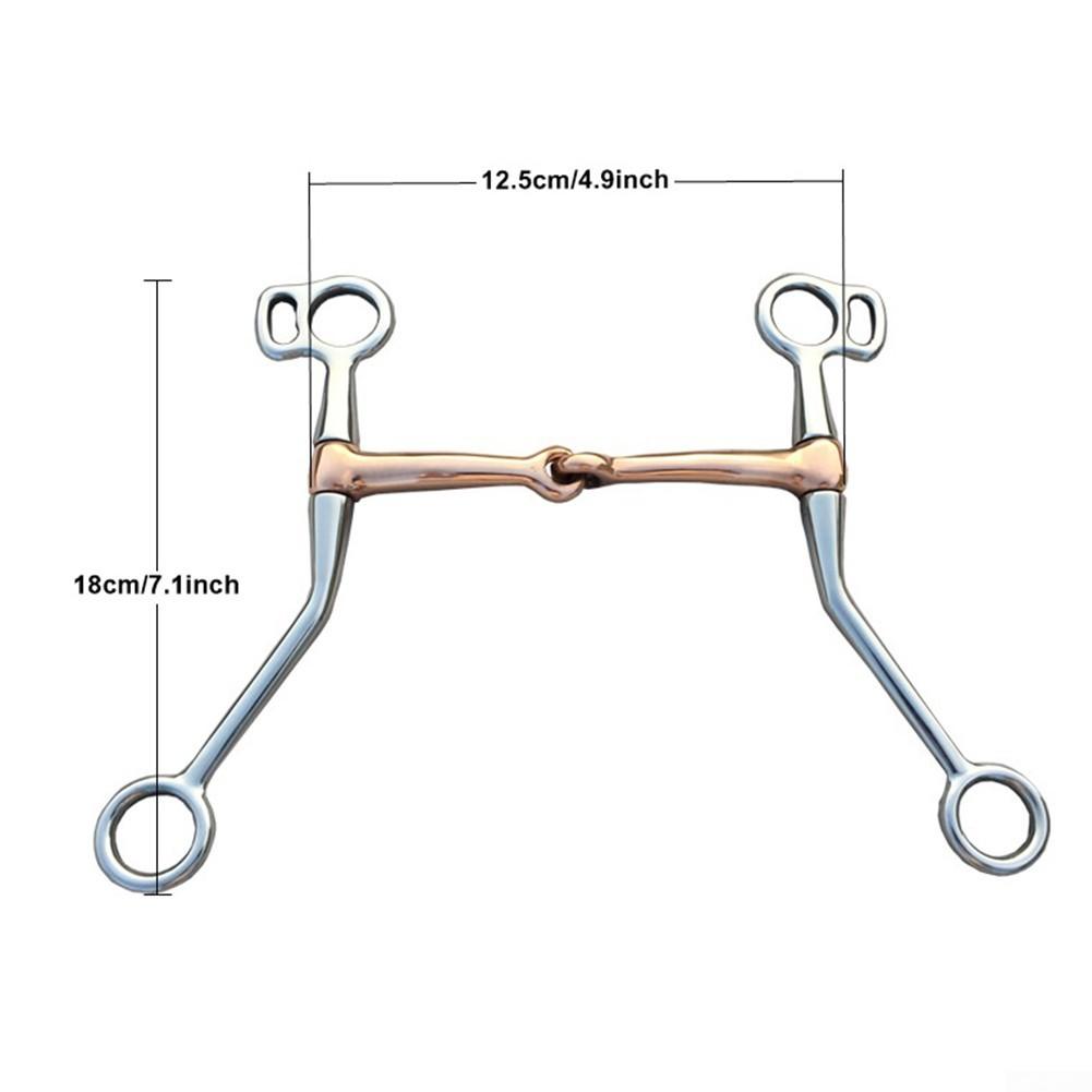 Copper Mouth Horse Bit Armature Thickness Middle Part