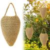 Outdoor Hanging Wasp Nest Waterproof Easy To Install Weather-Resistant Hornet Nest Rustic Handcrafted Wasp Nest Decoration