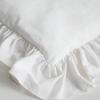 Soft Ruffled Chair Cover Vintage Chair Cushion Covers Home Decor Seat Protector  Office Chair
