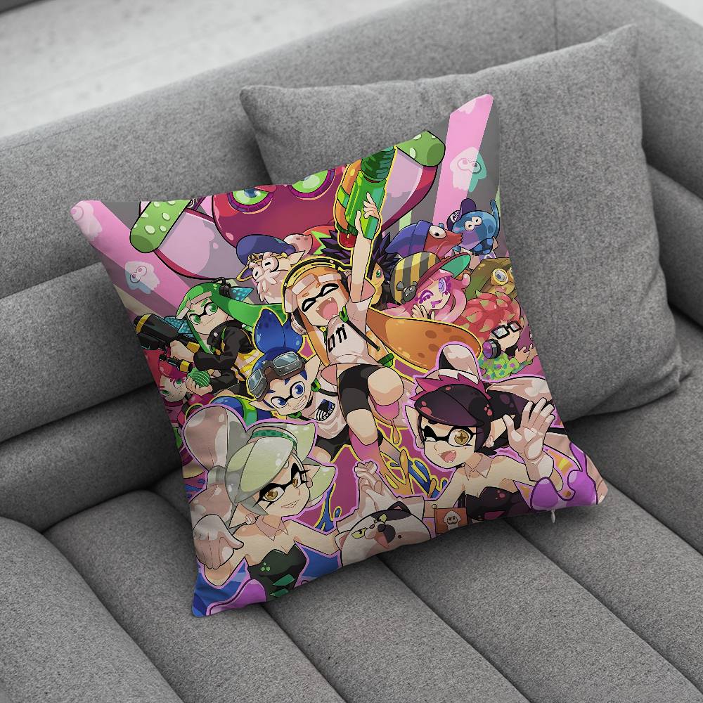 SSplatoonS Creative patterned pillowcases for interior decoration office living room home