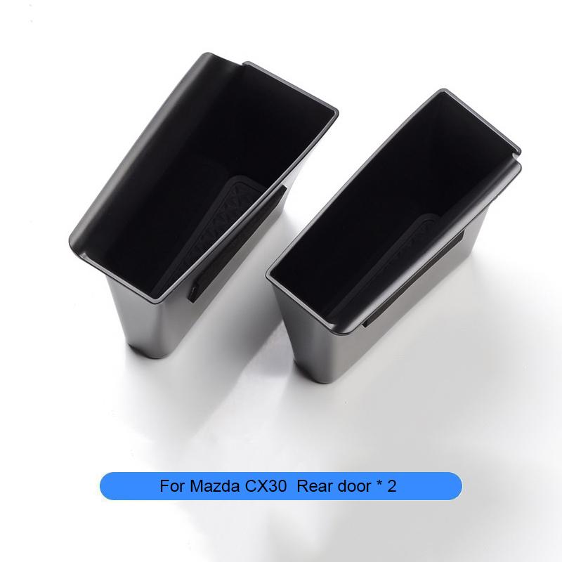 Оригинальный ящик для хранения дверей автомобиля для Mazda CX30 CX-30-2022, АБС-пластик, автомобильная дверная ручка, организация