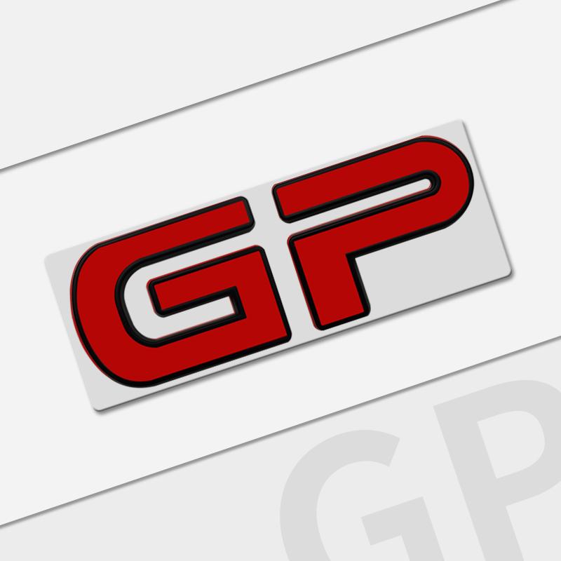 Авто Металл qaz9 Логотип GP 3D Значок Буквы Наклейки Стикер на Багажник Для qaz9 Cooper S R60 F60 F54 R56 R57 Countryman Авто Стайлинг 9qaz