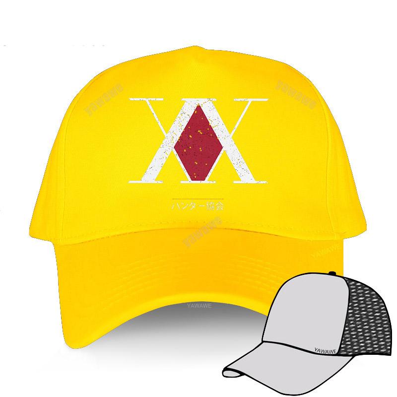 Роскошная шляпа унисекс для гольфа Snapback Vintage Hunter X Hunter Association Шапки унисекс Шапки японского аниме Манга Hxh Хлопчатобумажная кепка
