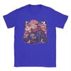 Anime Sukuna TShirts for Unisex  Leisure 100 Cotton Tees Round Collar Short Sleeve T Shirts Plus Size Clothing