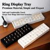 10 Slots Ring Holder Velvet Surface Jewelry Stand New Jewelry Display Tray  Retail Showcase