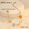 GEMCHIC Women's Colorful Flower Beaded Bracelet Fashion Simple Luxury Jewelry