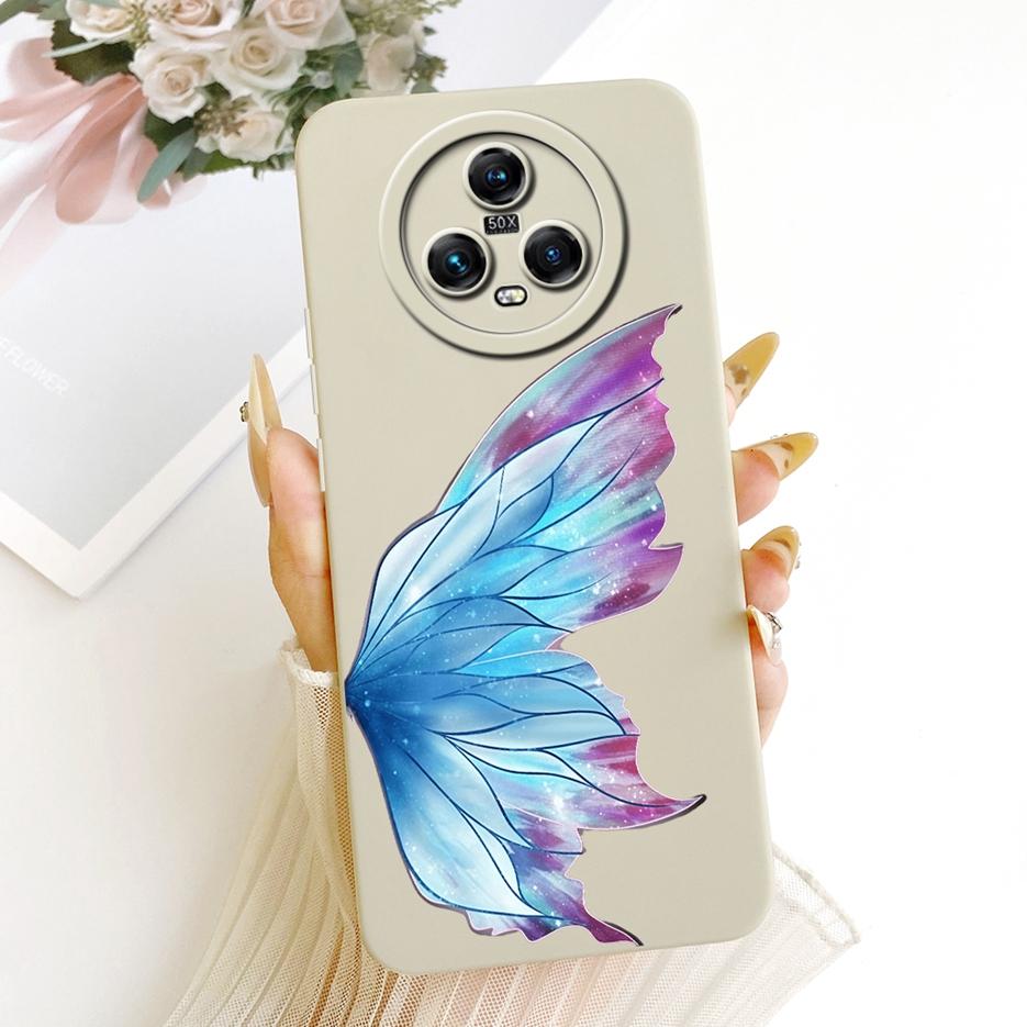 Чехол для Honor Magic5 Pro PGT-AN10 PGT-N19 Новый Цветочный Конфетный Расписной Чехол Мягкий ТПУ Чехол для Телефона Для Honor Magic 5 Pro Magic5 Сумки