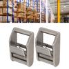 2 PCS Stainless Steel 316 Cam Buckles Quick Release Press Cam Buckles  For Webbing Strap