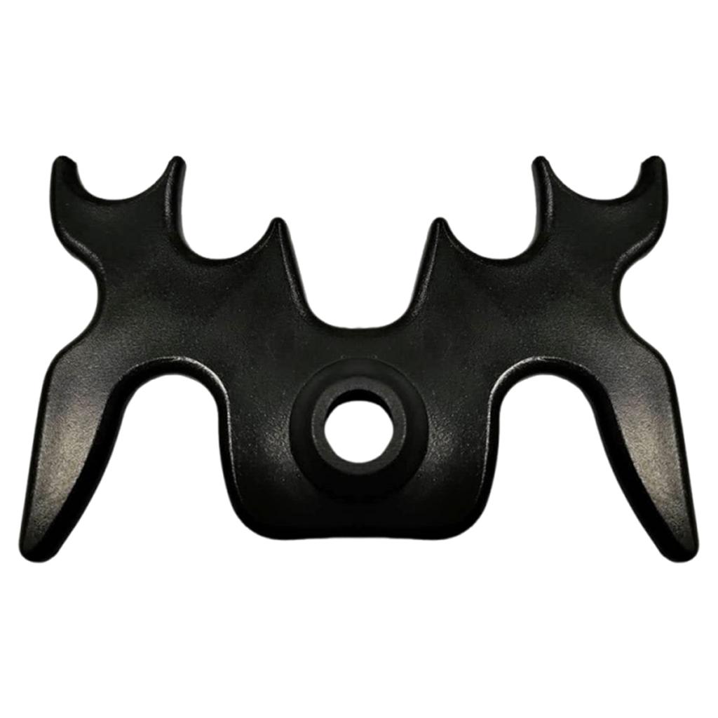 Пластиковая насадка-мостик для кия для пула, насадка-мостик с прорезью, портативный мостик Mooseheads, долговечная насадка-мостик, подставка для кия для бильярда