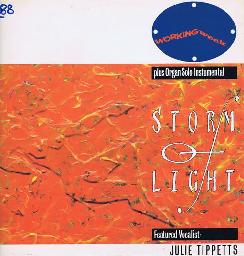 12-дюймовая пластинка WORKING WEEK Storm Of Light Monsoon Version VS70312 VIRGIN 1984 UK Dance Electronica Б/у