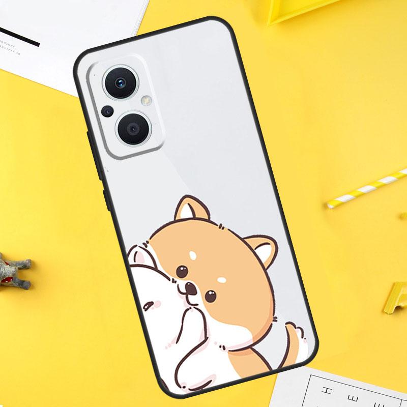 Забавные животные Кошки Собака Тигр Пара Для OPPO Reno 14 13 12 11 10 Pro 8T 11F 12F 13F 14F 7 8 Lite OPPO Find X9 X8 X6 X5 Pro Чехол
