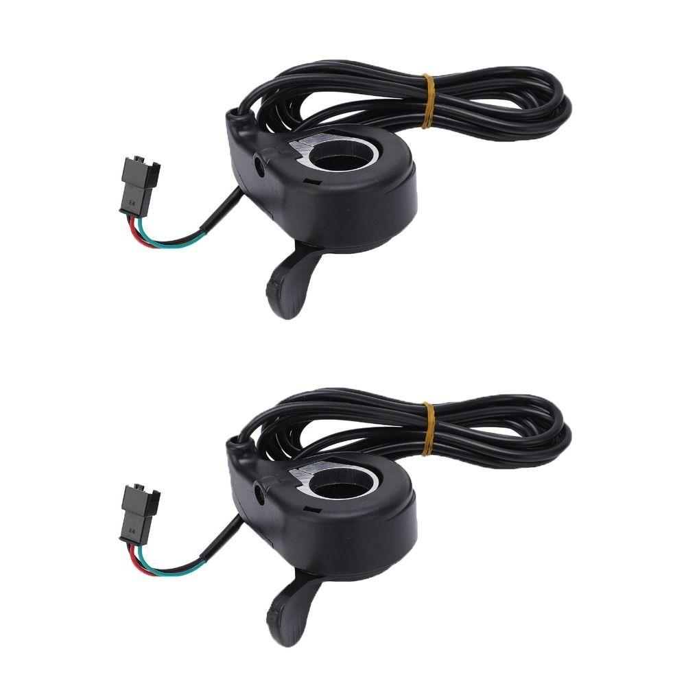 2pcs Inner 22mm Thumb Throttle 12V-72V Electric Vehicle Handlebars Finger Throttle  Electric Bike